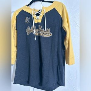 Vegas Golden Knights quarter sleeve sweater